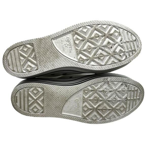 CONVERSE Womens 7.5 White Chuck Taylor All Star Lift Platform High-Top Sneakers - Picture 4 of 9